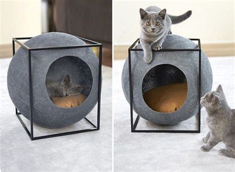 Cube Cat House Stylish Cat Bed Modern Cat Bed Cat Bed