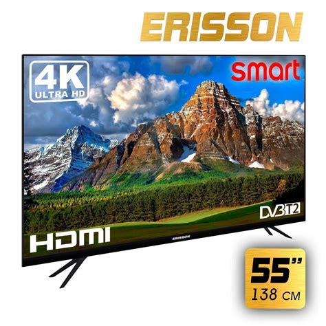 Купить телевизор Erisson 55ULES901T2SM 55" - купить с доставкой по ...