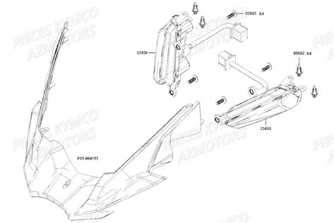 Clignotants Pi Ces Kymco Neuves Pi Ces Scooter Kymco Cv T Eu V