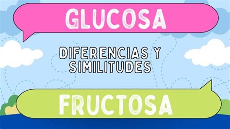 Diferencias Entre Glucosa Y Fructosa