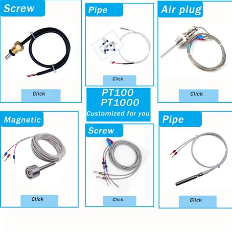 Rtd Pt P Temperature Sensor Pair For Heat Meters Direct Mounting