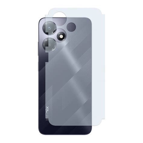 Infinix Hot Play Back Protector Carbon Fiber Matte Soft Skin Sheet