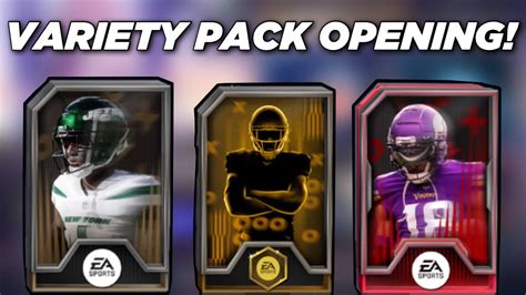 HUGE VARIETY PACK OPENING ICONIC PULL Madden Mobile 24 YouTube