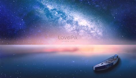 별 바다 배경 사진 및 창의적인 일러스트 무료 다운로드 Lovepik