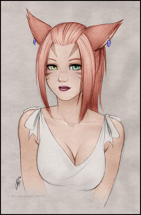 C Anios Miqo Te By WickedJ Hentai Foundry