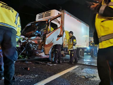 Accidente De Camiones En La Ruta Interamericana