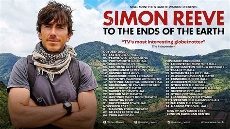 Simon Reeve – No Third Entertainments