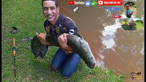 Pescaria Pesqueiro Da Lagoa Parte Saiu Tamba Pirarucu Youtube