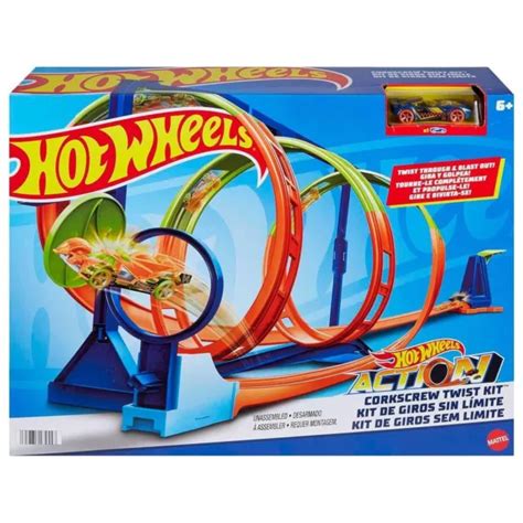 MATTEL HMX HOT WHEELS ACTION RENNBAHN Looping Fahrzeug Looping Twister EUR