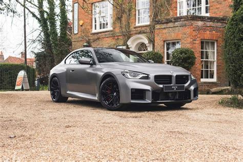 Bmw M G Frozen Pure Grey With Carbon Roof Is A Looker