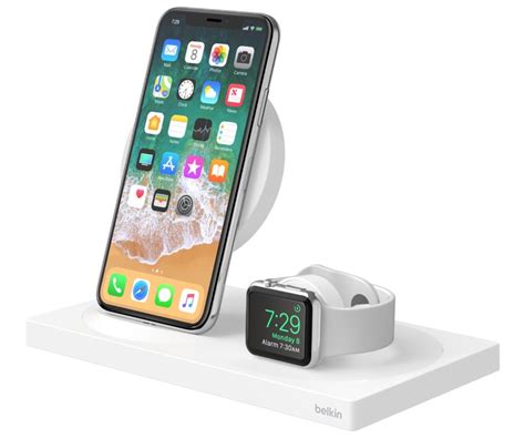 Устройство для одновременной зарядки iPhone, AirPods и Apple Watch и ...