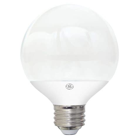 GE 40W Equivalent Soft White 2700K High Definition G25 Globe White