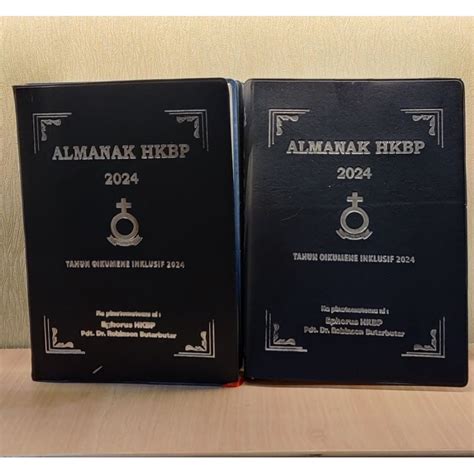 Jual Buku Rohani Almanak Hkbp 2024 Shopee Indonesia