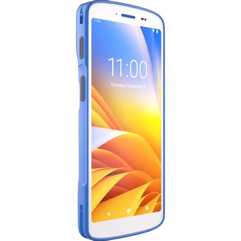 Zebra Hc Mit Notfalltaste D Hot Swap Ptt Usb C Bt Wlan Nfc Android Gms Wei Blau