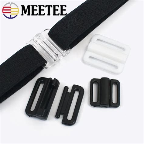 Sets Mm Plastic Buckles For Underware Bra Strap Connector Clip Clasp Bikini Swimwear