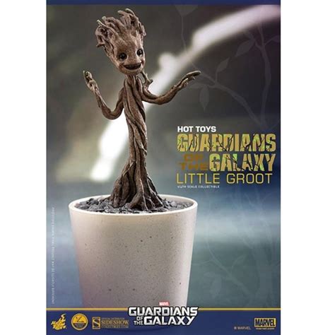 Gss 1 4 Scale Figure By Hot Toys Little Groot Hobbies And Toys Toys And Games On Carousell