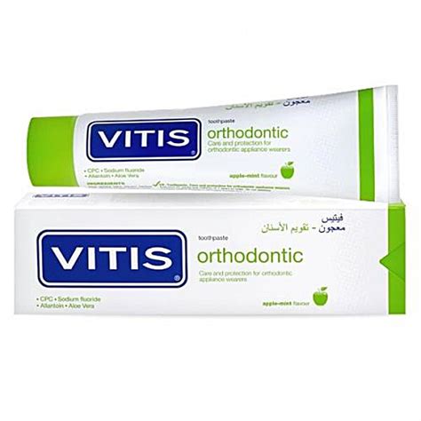 Зубная паста ортодонтическая VITIS ORTHODONTIC DENTAID, 100 мл - купить ...