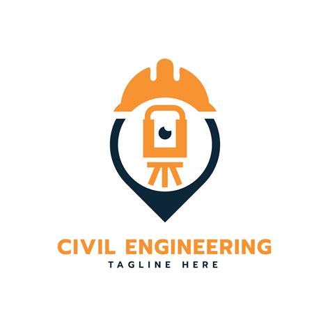 Civil Ingenieria Logo Diseño Para Construcción Negocio Y Arquitectura