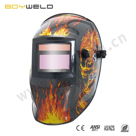 Decals Design, Replaceable Welding Filter, Auto-Darkening Welding Mask