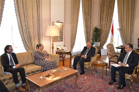 Egypt’s FM meets with UN representatives, discusses COP27’s vision ...