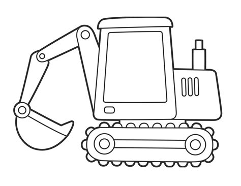 Construction Coloring Page