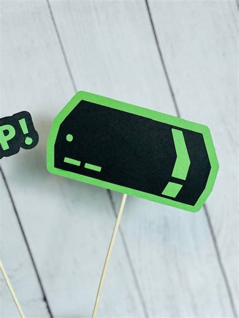 Video Game Centerpieces Gamer Centerpieces Level Up Video Etsy