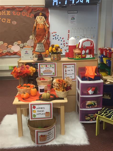 Pumpkin Patch Dramatic Play Center Theme For Preschool And Kindergarten