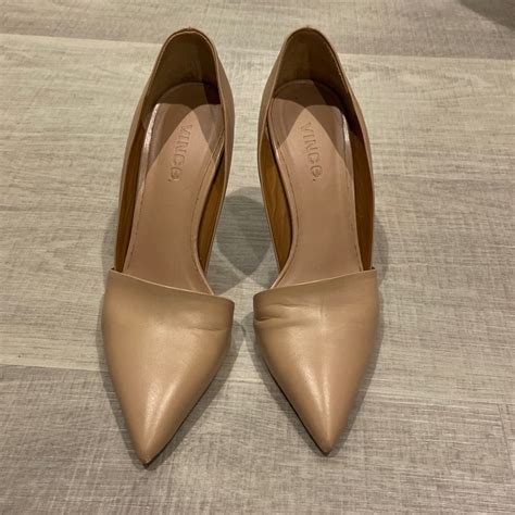 Vince Nude D Orsay Pump Gem