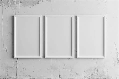 Белая рама Текстура Фон Реалистичные квадратные рамы Белый пустой ...