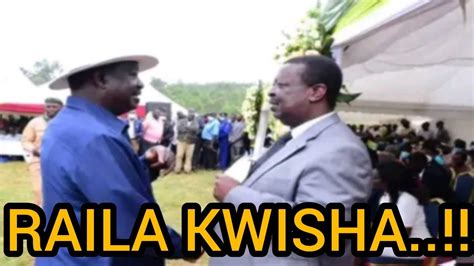 RAILA WACHANA NA HII SERIKALI YA WEZI RUTO ATAKUUWA Angry OMOSH 1