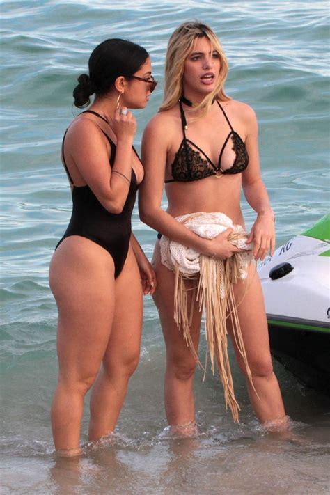 Lele Pons And Inanna In Bikini On The Beach In Miami Hawtcelebs