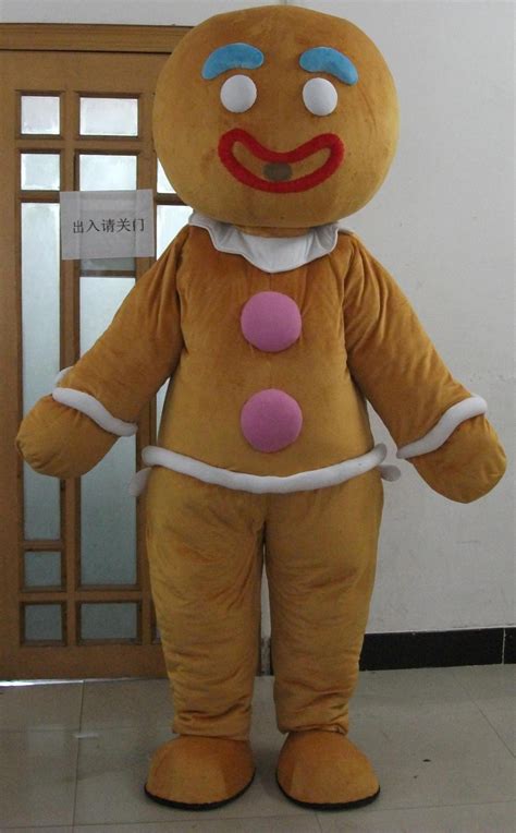 Online Buy Wholesale Gingerbread Man Costume From China Gingerbread Man