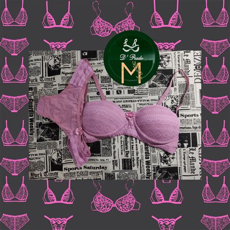 Lingerie Rosa Renda Geométrica Lingerie Feminina D Prado Nunca Usado enjoei