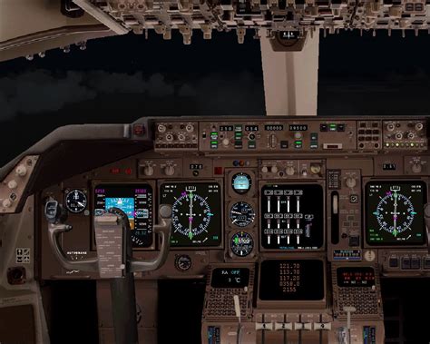 Fs2004 Boeing 747 400 Photoreal Panel 2 Flight Simulator Addon Mod