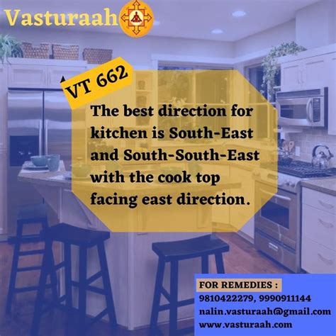 According To Vastu Shastra The South East Is The Best Direction For