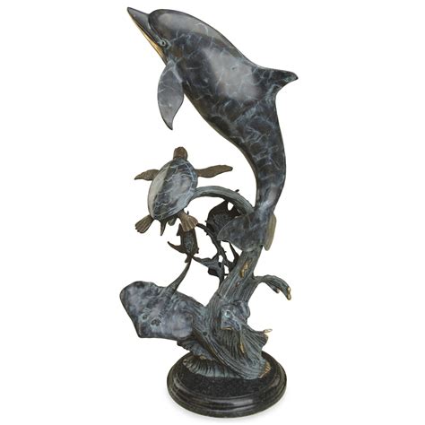 Dolphin Utopia Sculpture | Bella Coastal Decor