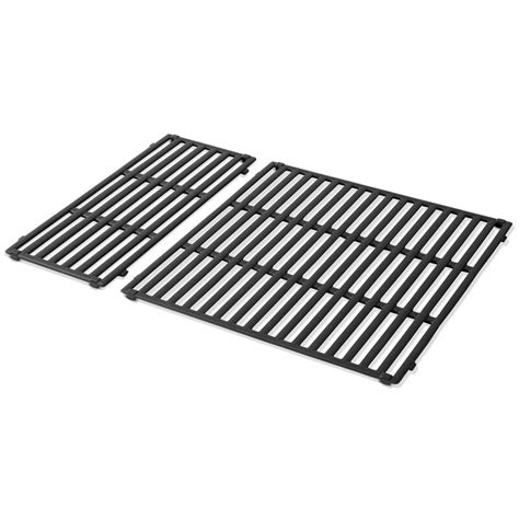 Weber Crafted Porcelain Enameled Cast Iron Cooking Grates For Spirit 3 Burner Gas Grills