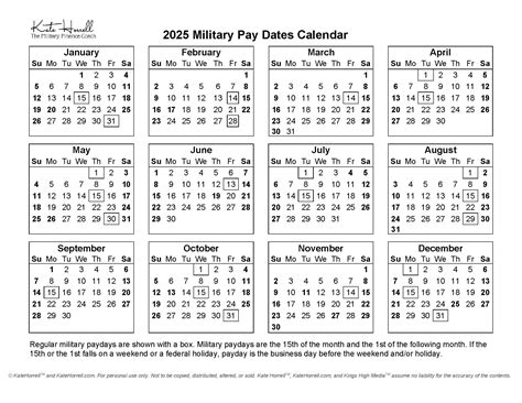 Federal Pay Period Calendar For 2025 With Holidays Printable Pdf - UK