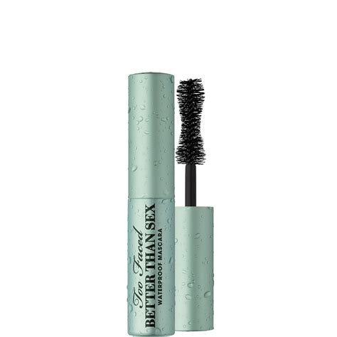 Too Faced Better Than Sex Waterproof Doll Size Mascara G Cult Beauty