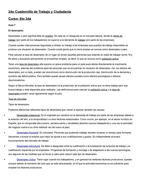 Do Cuadernillo De Trabajo Y Ciudadan A Para Matricula Elementos De