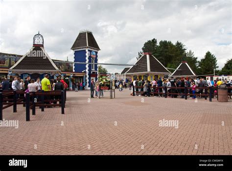 Entrance to Alton Towers theme park in England UK Stock Photo - Alamy