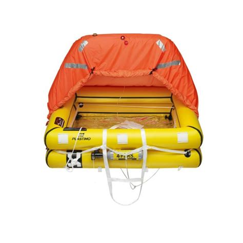 Radeau Transocéan ISO 4P T1 24h Mini 6 50 PLASTIMO Radeau de survie