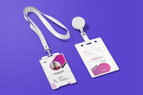 Professional Id Card Design On Behance