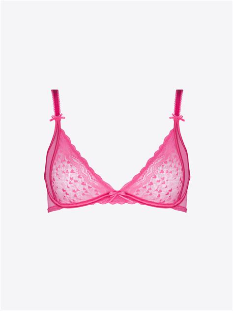Lucca Trekant Bh Hot Pink 175 00 Kr CHANGE Lingerie