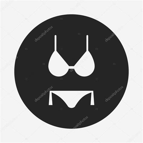 Icono Del Bikini Vector De Stock De Vectorchef