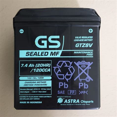 Gtz V Sealed Mf Battery Motorcycles Motorcycle Accessories On Carousell