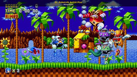 Dr Robotnik Aosth Plus Mod For Sonic Mania Sm Mods