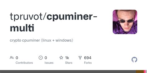 GitHub Tpruvot Cpuminer Multi Crypto Cpuminer Linux Windows