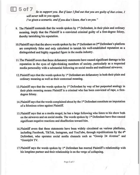 Sally Mann In Hot Soup As She Is Hit With GHC 1 Million Lawsuit From Nana Romeo