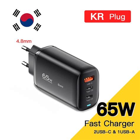 Essager 65w Gan Usb Type C Charger For Laptop Pps 45w 25w Fast Charge For Samsung Qc30 Pd30